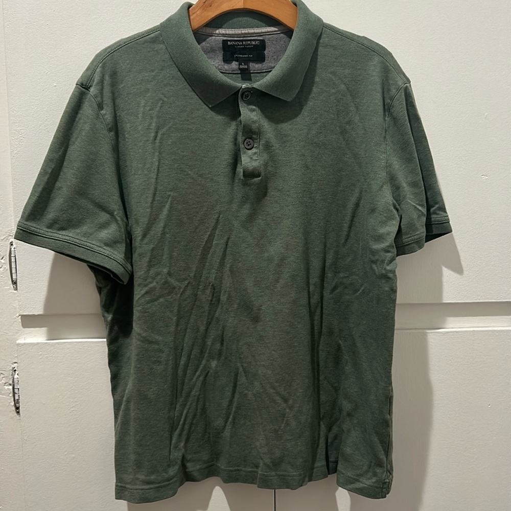 Banana Republic Luxury Touch Standard Fit Polo Shirt